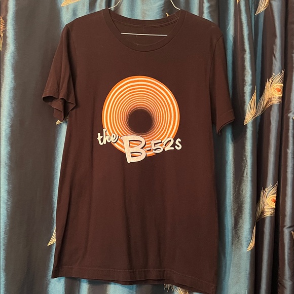 Source Unknown Tops - The B-52s Band  T-Shirt Black Women Small